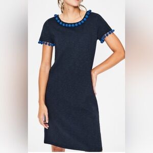 Boden Bridgette Jersey Knit Cotton  Tshirt Dress size 16